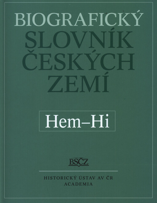 Biografický slovník českých zemí