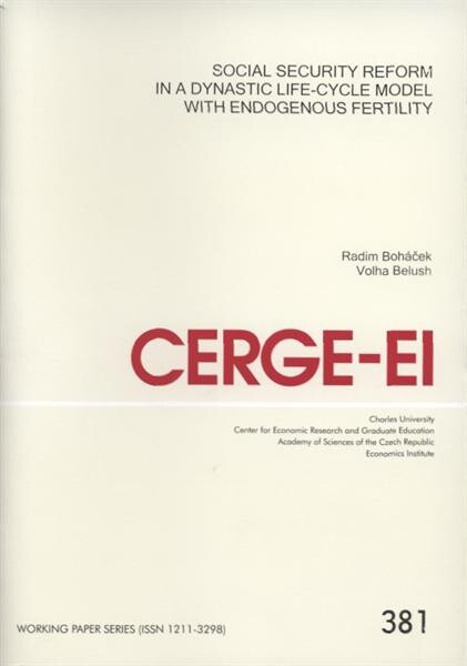 Social security reform in a dynastic life-cycle model with endogenous fertility