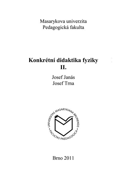Konkrétní didaktika fyziky II.