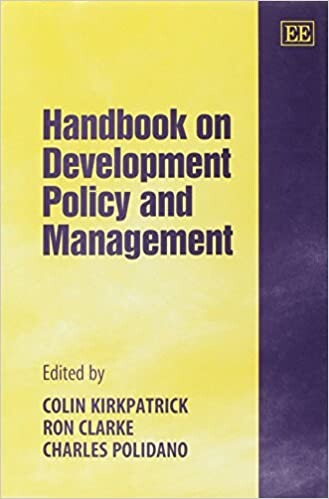 Handbook on Development Policy and Management