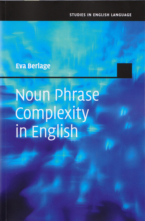 Noun phrase complexity in English