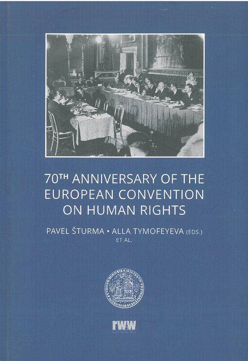 70th anniversary of the European convention on human rights