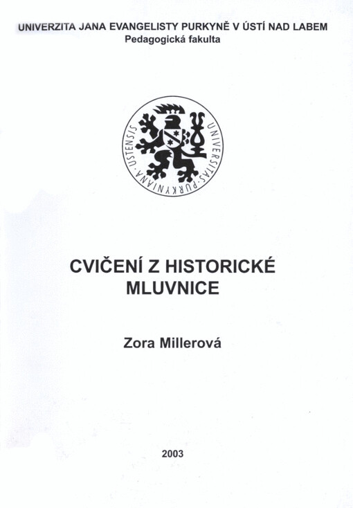 Cvičení z historické mluvnice