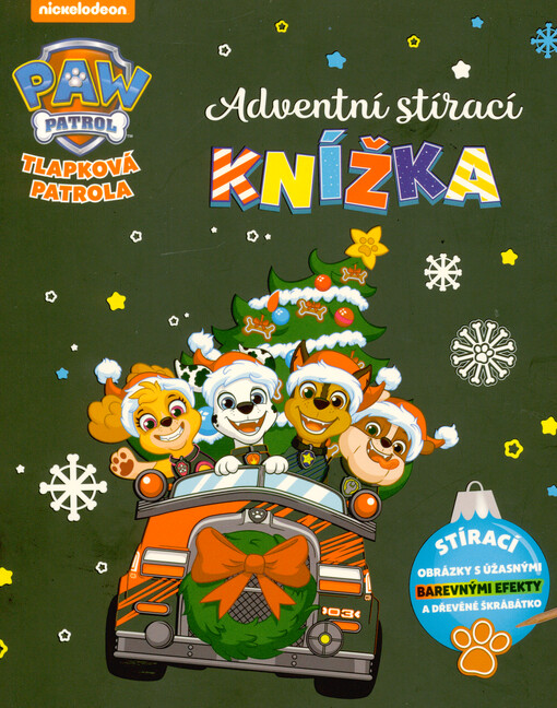 Adventní stírací knížka