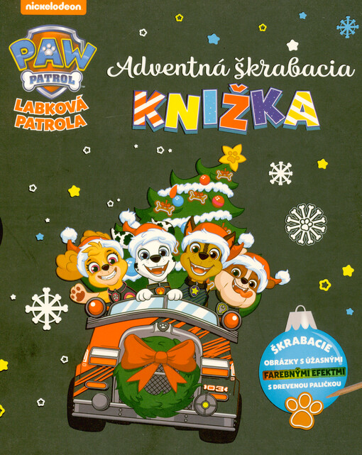 Adventná škrabacia knižka