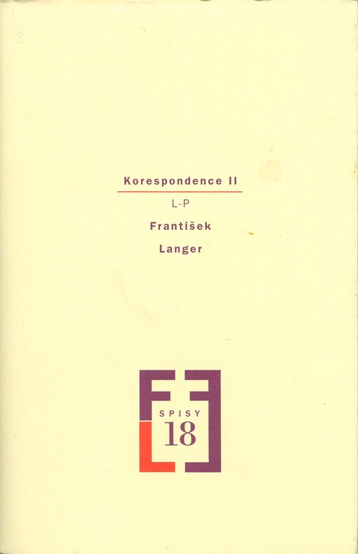 Korespondence II : L-P, Díl 2