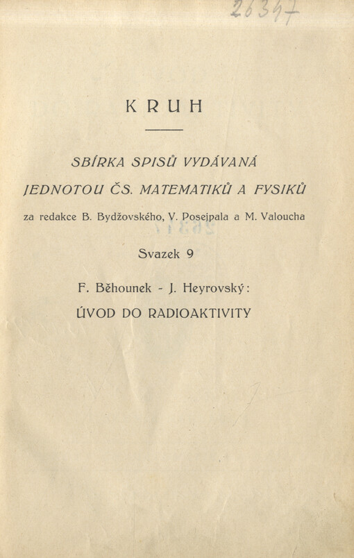 Úvod do radioaktivity