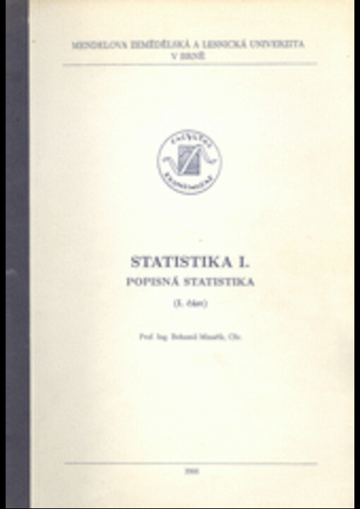 Statistika I. Popisná statistika