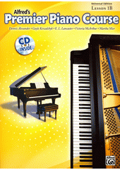 Premier Piano Course 1B - Lesson (odkaz v elektronickém katalogu)
