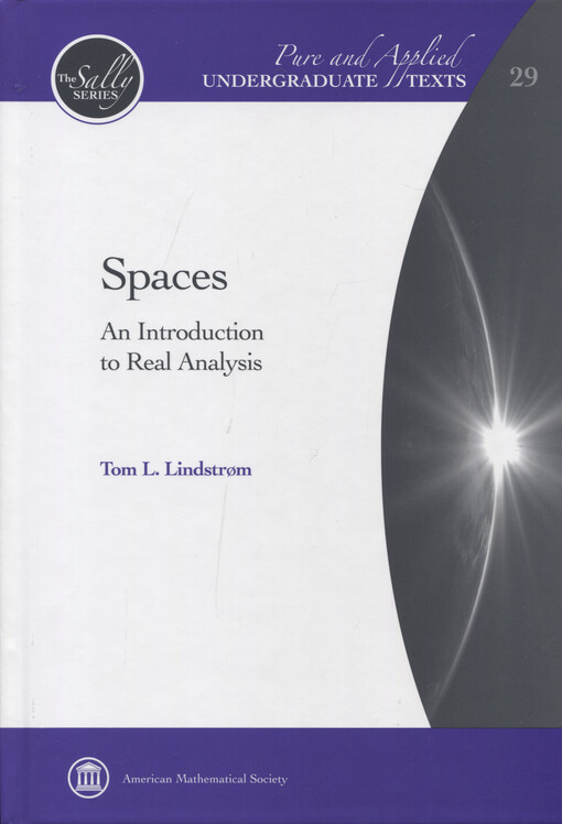 Spaces : an introduction to real analysis