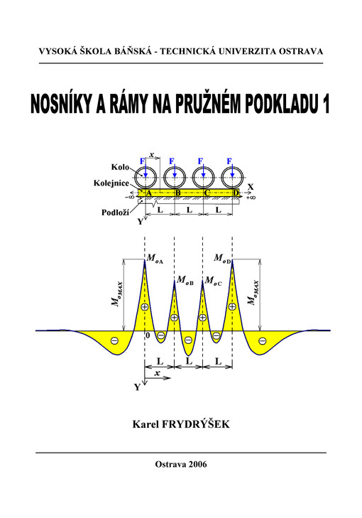 Nosníky a rámy na pružném podkladu