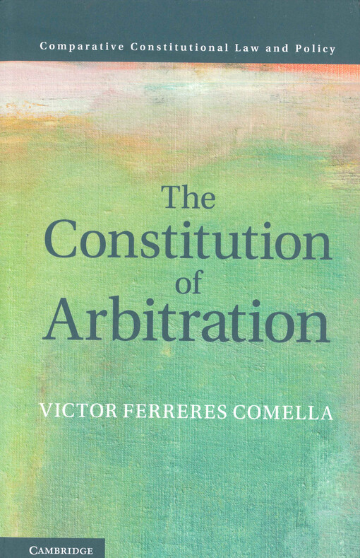 The constitution of arbitration
