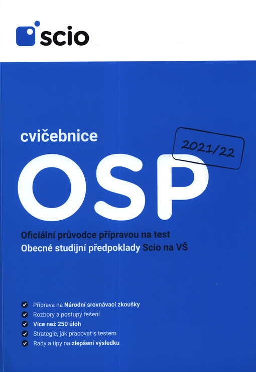 Cvičebnice OSP : komplexní příprava na test Obecné studijní předpoklady