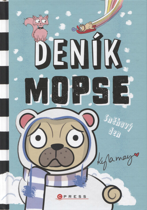 Deník mopse. Sněhový den