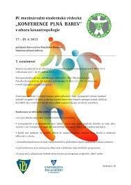 Konference plná barev : sborník z mezinárodní studentské vědecké konference v oboru kinantropologie