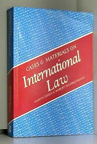 Cases and Materials on International Law (Cases & materials)