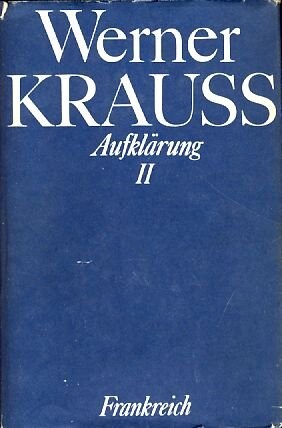 Aufklärung. 2, Frankreich