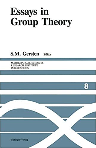 Essays in Group Theory (Mathematical Sciences Research Institute Publications)