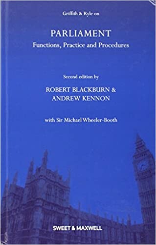 Griffith & Ryle on Parliament : functions, practice and procedures