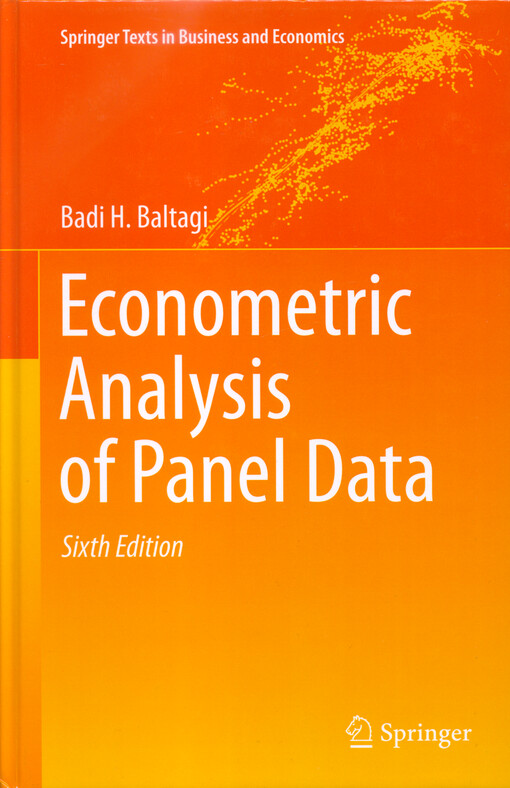 Econometric analysis of panel data