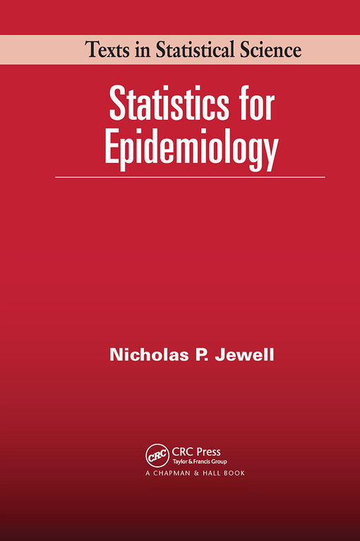 Statistics for epidemiology