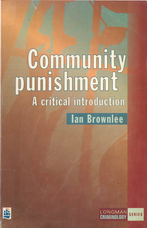 Community punishment : a critical introduction
