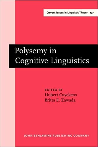 Polysemy in cognitive linguistics : selected papers from the fifth International Cognitive Linguistics Conference : Amsterdam, 1997
