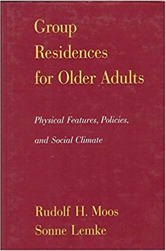 Group Residences for Older Adults: Physical Features, Policies, and Social Climate