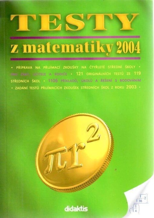 Testy z matematiky 2004