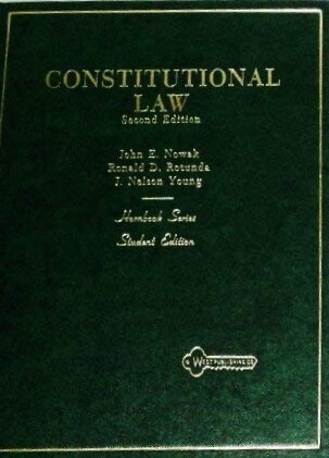 Constitutional law (Hornbook series)