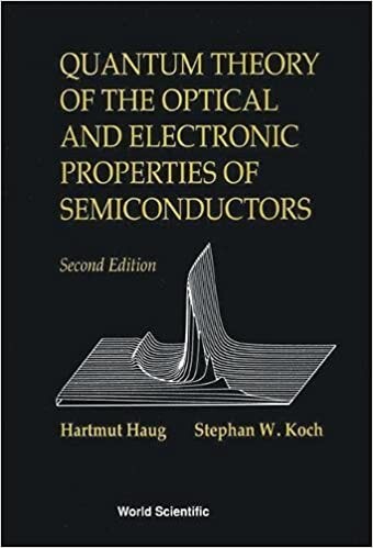 Quantum theory of the optical and electronic properties of semiconductors