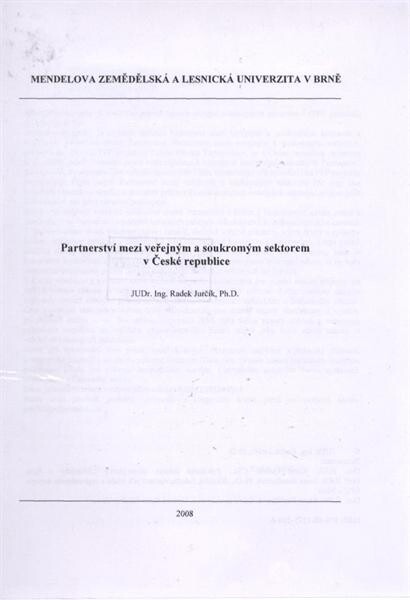Partnerství mezi veřejným a soukromým sektorem v České republice