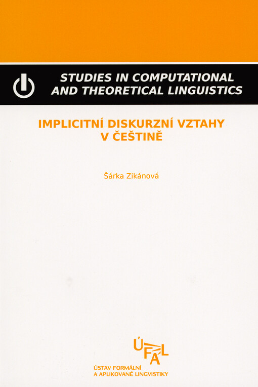 Implicitní diskurzní vztahy v češtině