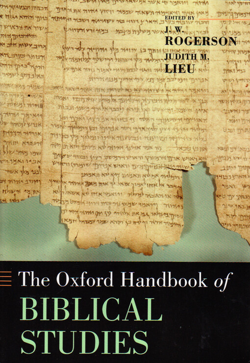 The Oxford handbook of biblical studies