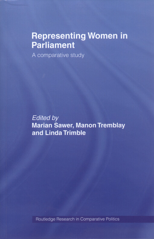 Representing women in parliament : a comparative study