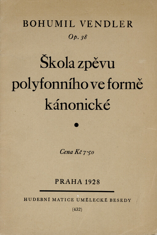 Škola zpěvu polyfonního ve formě kánonické