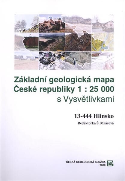 Základní geologická mapa České republiky 1:25 000. 13-444 Hlinsko