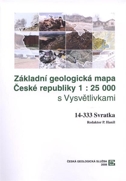 Základní geologická mapa České republiky 1:25 000. 14-333 Svratka