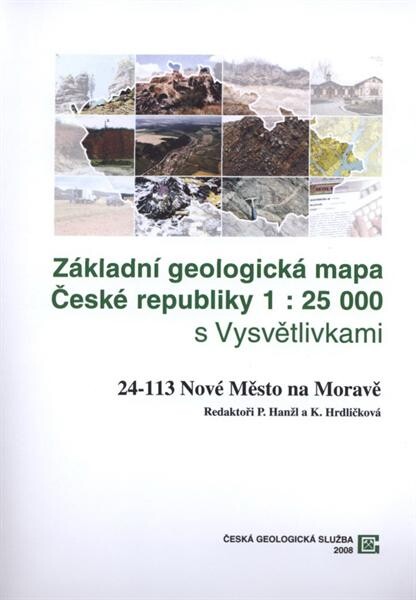 Základní geologická mapa České republiky 1:25 000. 24-113 Nové Město na Moravě