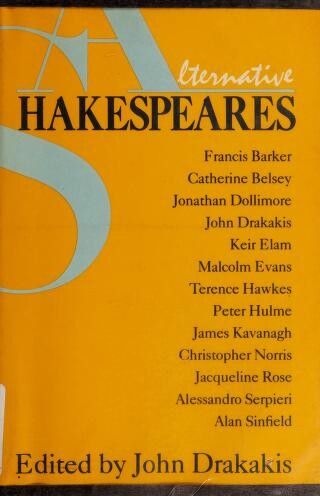 Alternative Shakespeares (New Accents)