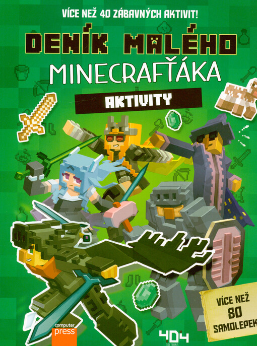 Deník malého Minecrafťáka : aktivity