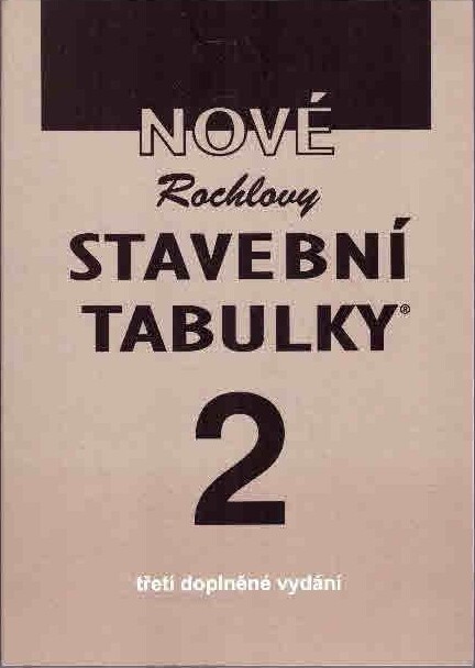 Nové Rochlovy stavební tabulky, 2. díl