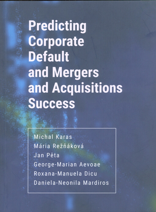 Predicting corporate default and mergers and acquisitions success