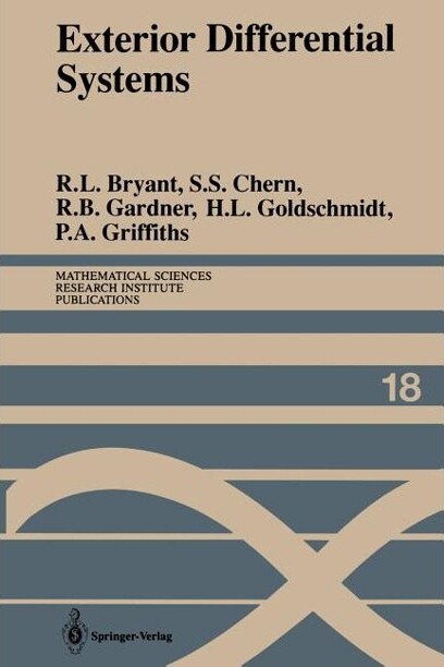 Exterior Differential Systems (Mathematical Sciences Research Institute Publications)