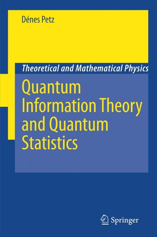 Quantum information theory and quantum stastics