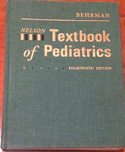 Nelson textbook of pediatrics