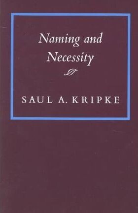 Naming and Necessity