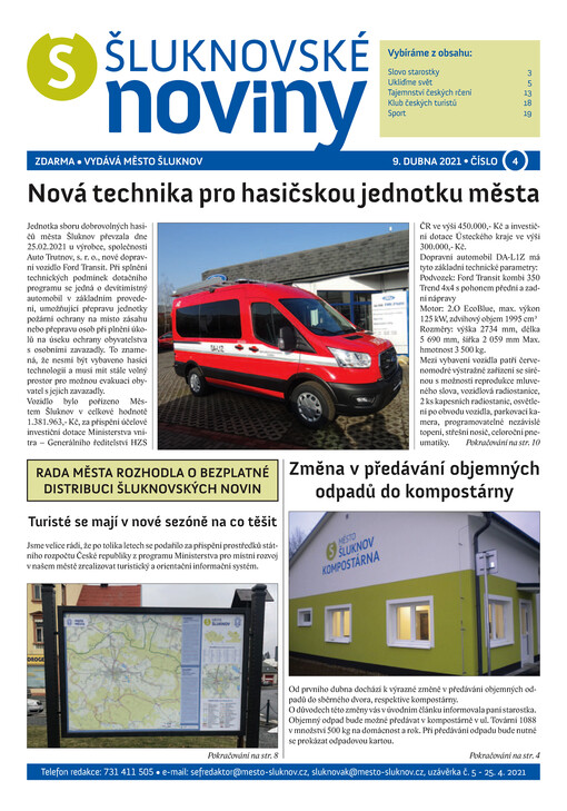 Šluknovské noviny : měsíčník pro šluknovské občany