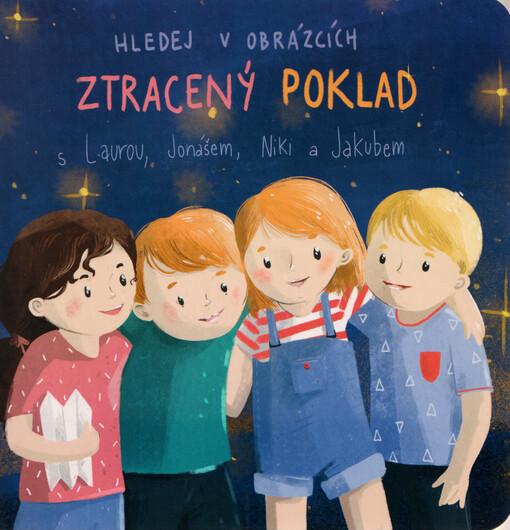 Ztracený poklad : hledej v obrázcích s Laurou, Jonášem, Niki a Jakubem