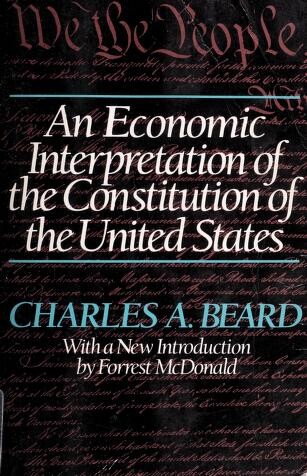 An economic interpretation of the Constitution of the United States